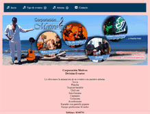 Tablet Screenshot of corporacionmotivos.com